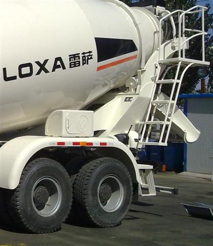 福田中驰牌BJ5258GJB-5型混凝土搅拌车图片