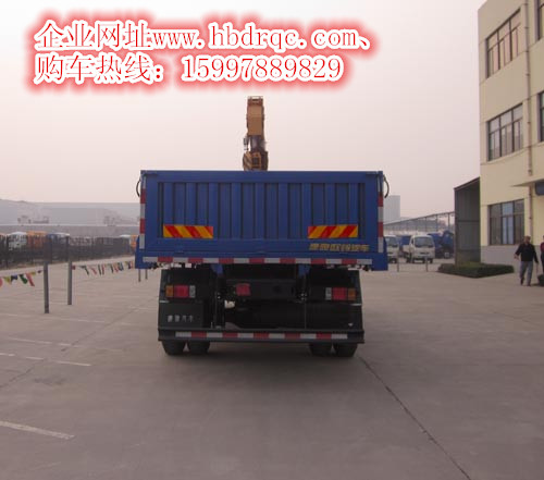 欧玲8吨型随车起重运输车6.8M货箱图片