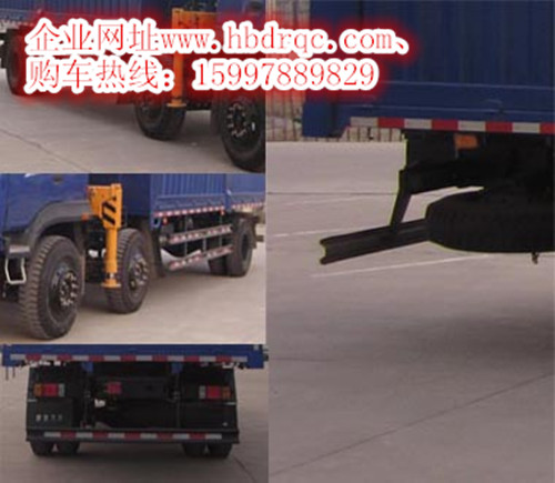 欧玲8吨型随车起重运输车6.8M货箱图片