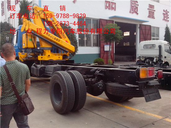 徐工5吨折臂随车吊——东风153底盘图片