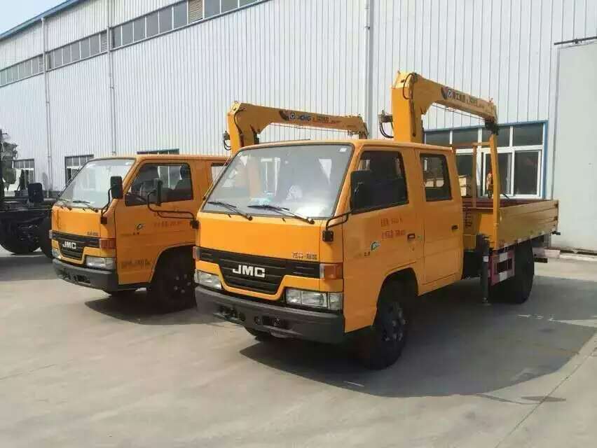 江铃国六蓝牌随车起重运输车c照随车吊图片