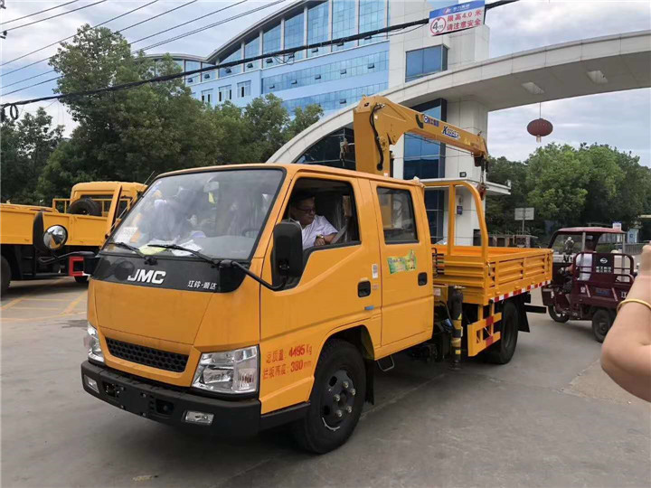江玲双排蓝牌C照徐工2吨随车吊图片