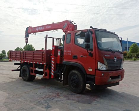 CLW5140JSQ6SZ型随车起重运输车图片