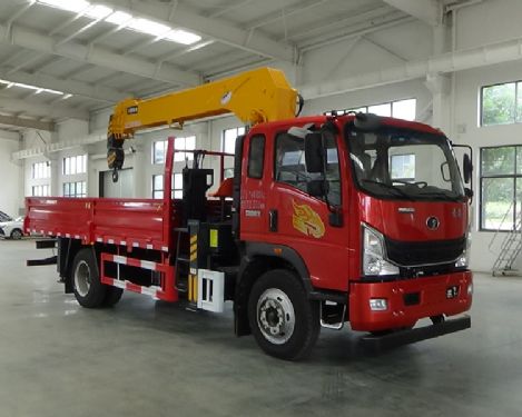 CLW5143JSQ6SZ型随车起重运输车图片